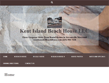 Tablet Screenshot of kibeachhouse.com